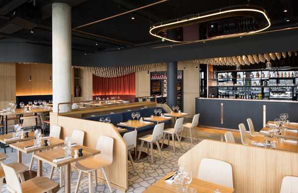 Aménagement restaurant bistronomique par un architecte d'intérieur à Bruxelles