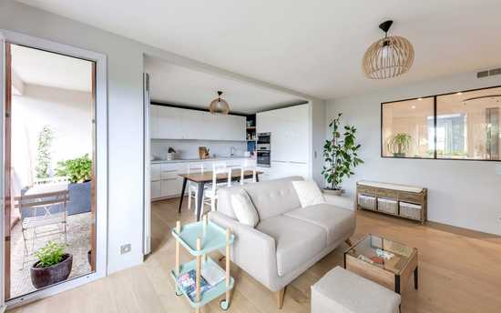 Renovation of a 4 room apartment of 70m² by an interior designer