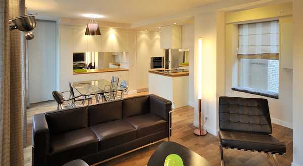 Aménagement d'un appartement atypique par un architecte d'intérieur à Bruxelles : photo avant - après